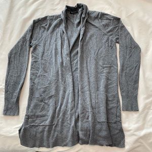 Grey Cardigan (no buttons)
